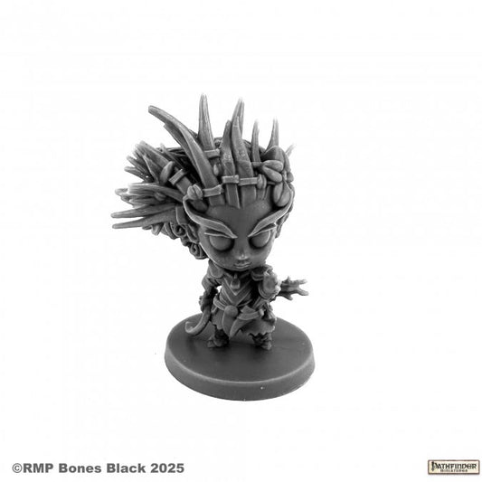 Pathfinder Bones Black: Lini, Iconic Chibi Druid