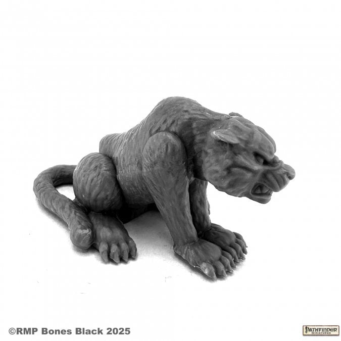 Pathfinder Bones Black: Droogami, Chibi Snow Leopard