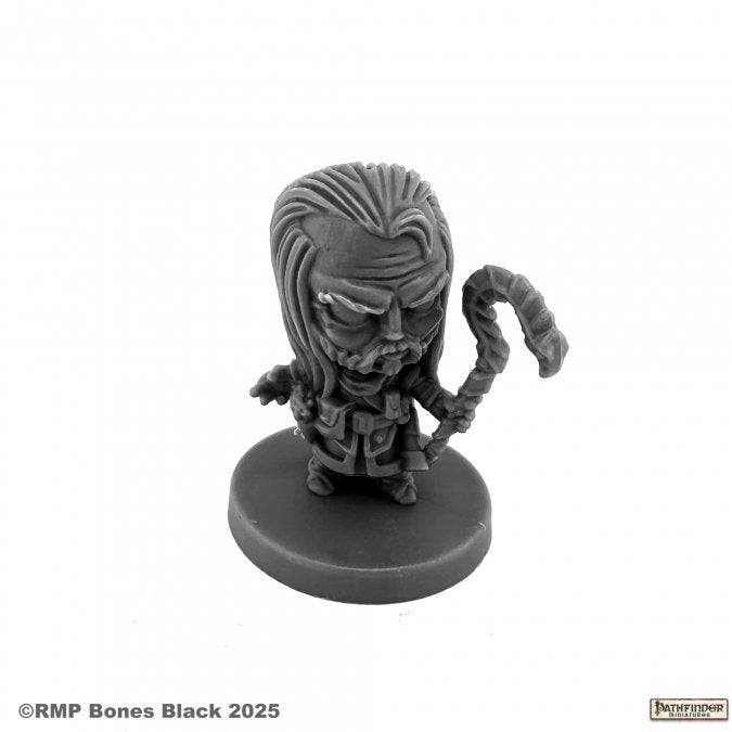 Pathfinder Bones Black: Ezren, Iconic Chibi Wizard