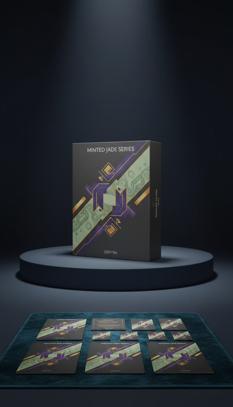 Collector’s Card Set Minted Jade Foil