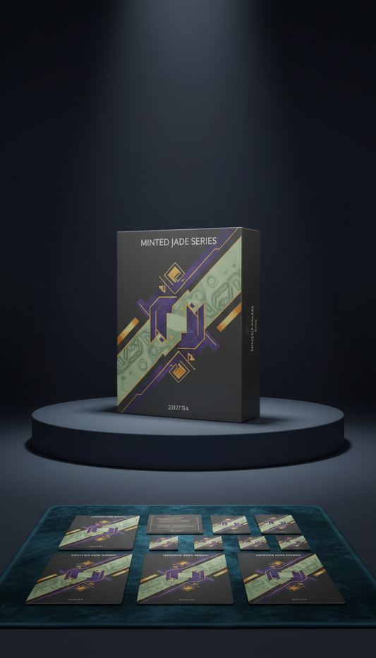 Collector’s Card Set Minted Jade Foil