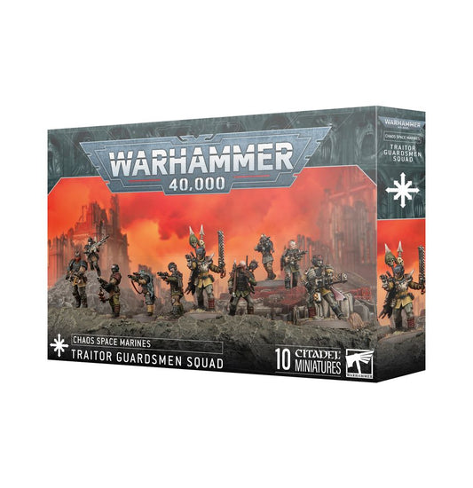 Chaos Space Marines: Traitor Guardsman Squad