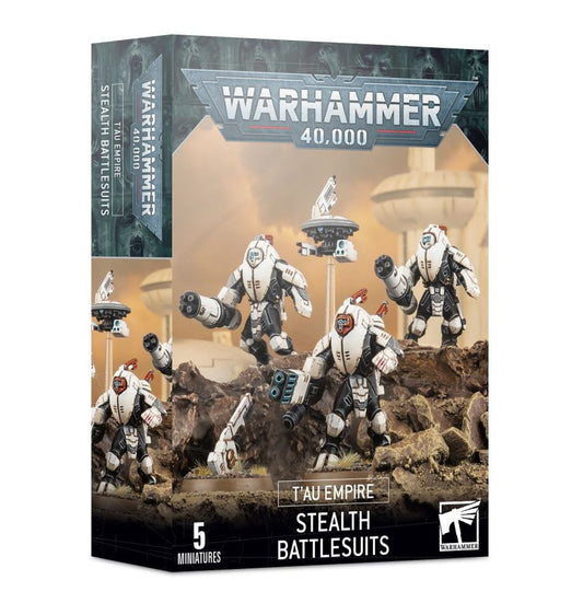 T'au Empire: Xv25 Stealth Battlesuits