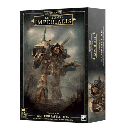 L/I: Titan Legions: Warlord Titan with Quake Cannon and Conversion Beam Extirpator
