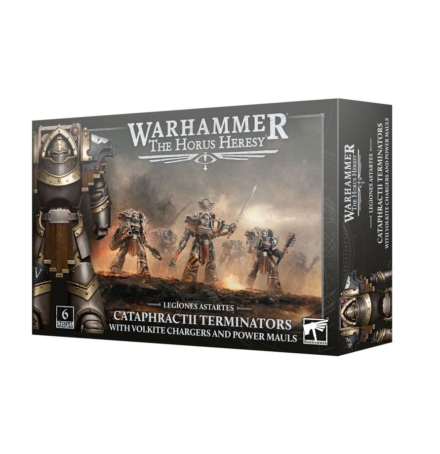 H/H: Legiones Astartes: Cataphractii Terminator Squad with Power Mauls