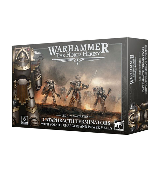 H/H: Legiones Astartes: Cataphractii Terminator Squad with Power Mauls