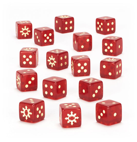 Warhammr 40000: World Eaters Dice