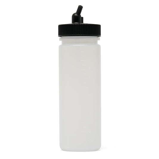 Iwata Big Mouth Airbrush Bottle 4 oz / 118 ml Cylinder With 38 mm Adaptor Cap