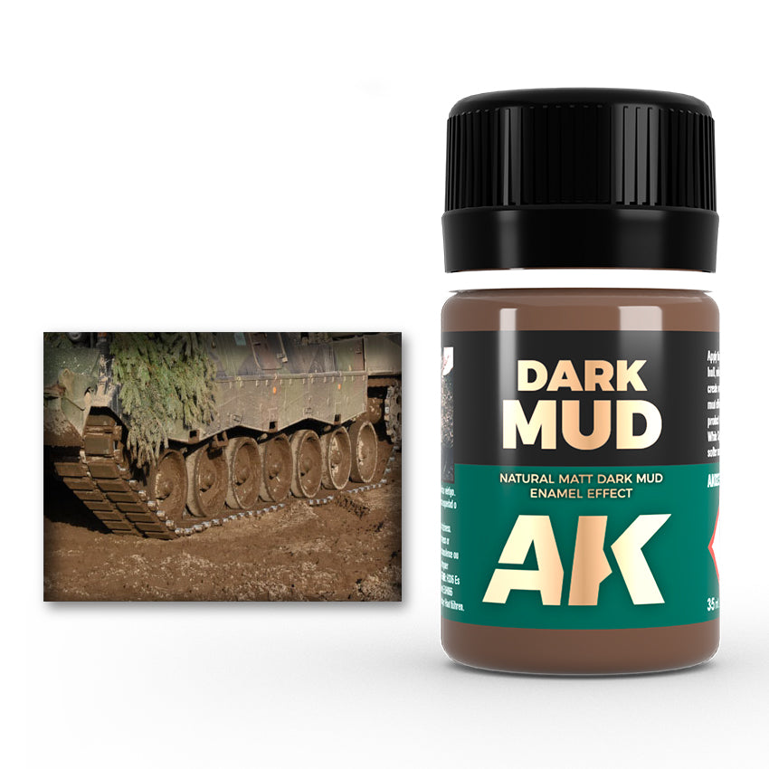 AK Interactive: Enamel: Dark Mud