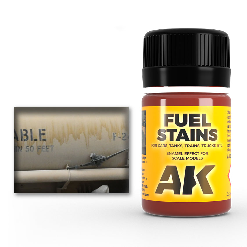 AK Interactive: Enamel: Fuel Stains