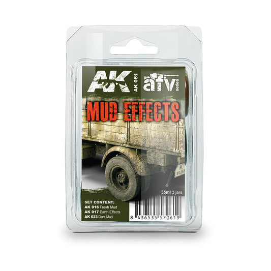 AK-Interactive: (Weathering) MUD SET