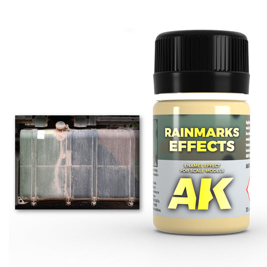 AK Interactive: Enamel: Rainmarks Effects