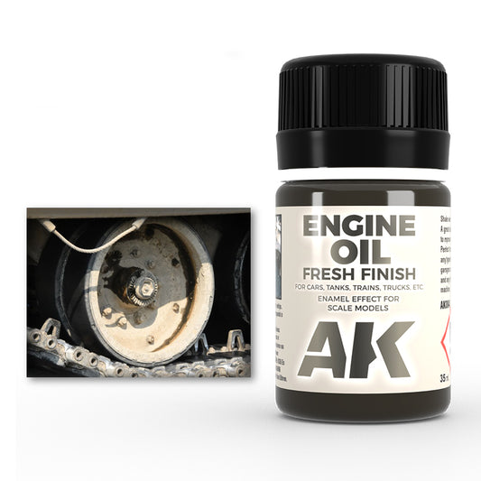 AK-Interactive: (Weathering) Fresh Engine Oil