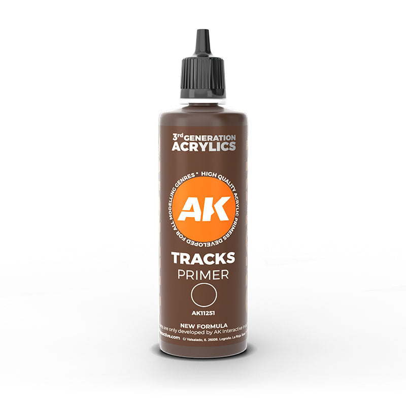 AK Interactive 3rd Gen Tracks Primer (100 ml)