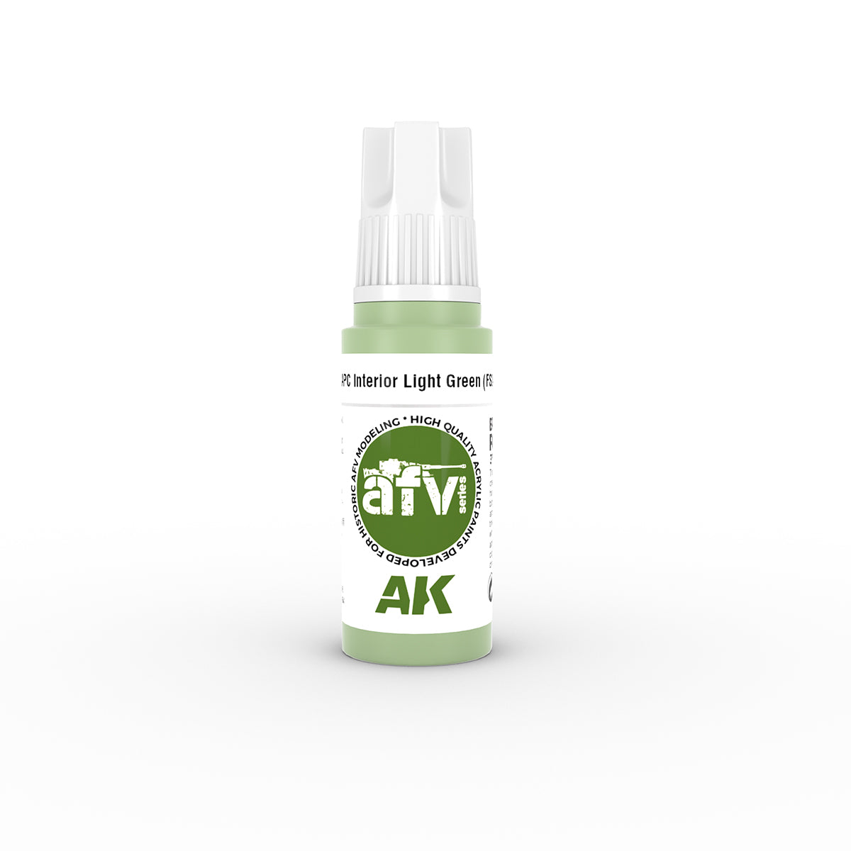 AK Interactive AFV Series: APC Interior Light Green (FS24533)