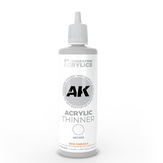 AK Interactive- 3rd Gen Acrylic Thinner (100 ml)