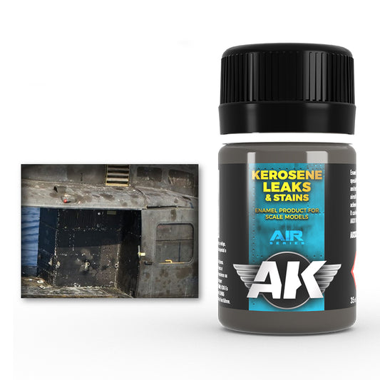 AK Interactive: Enamel: Kerosene Leaks & Stains