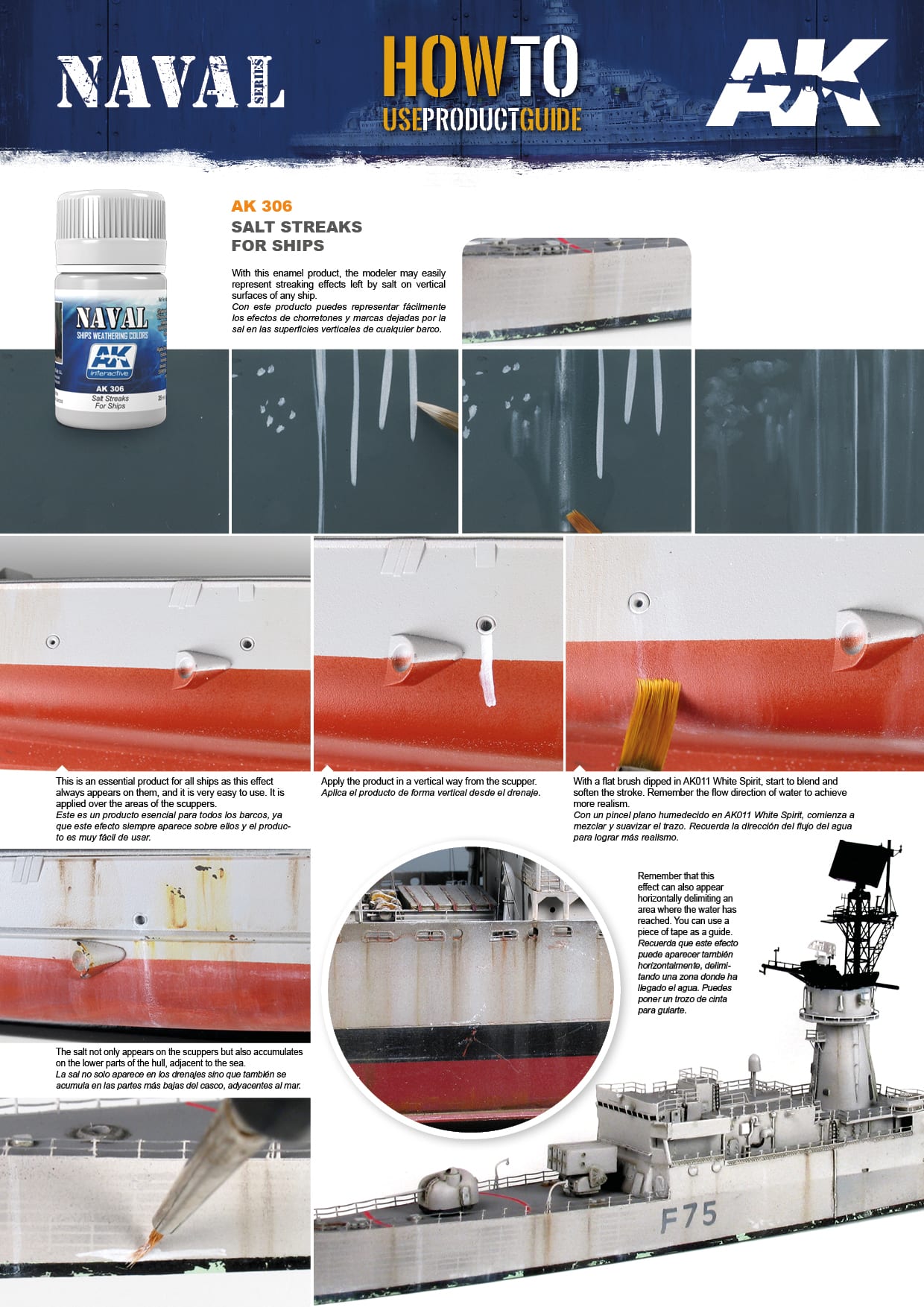 AK: Naval Streaking Grime for Salt Streaks