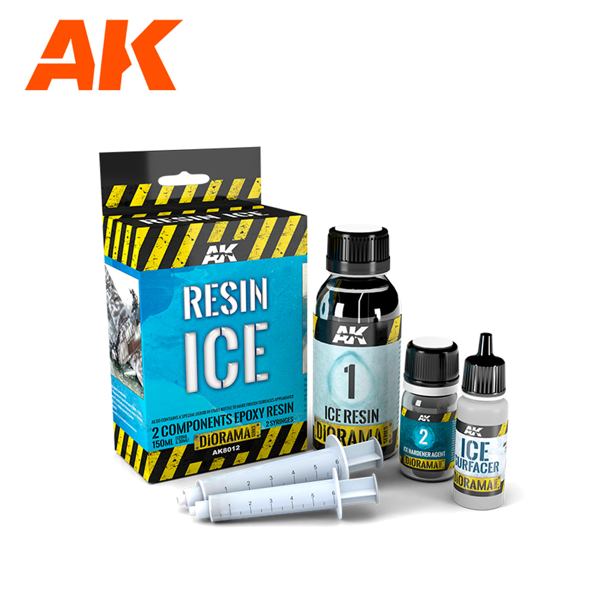 AK Interactive Resin Ice - 2 Components