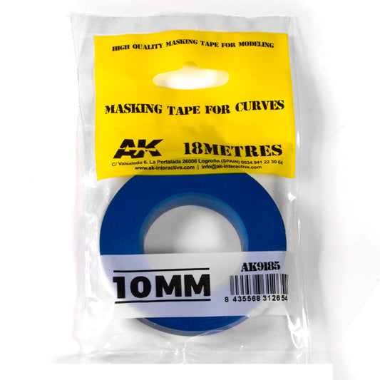 AK-Interactive: Blue Masking Tape for Curves 10mm