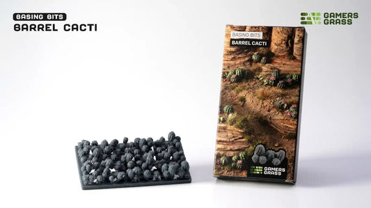 Gamer's Grass - Basing Bits - Barrel Cacti