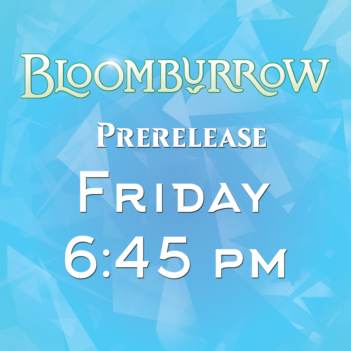 Bloomburrow Prerelease Kit