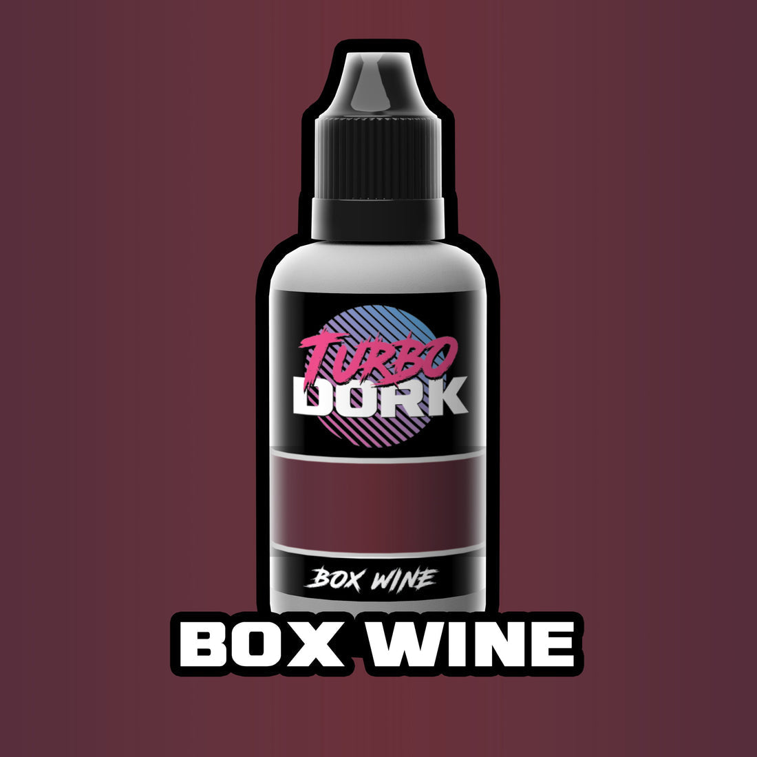 Turbo Dork Metallic Paints - Box Wine Metallic Acrylic Paint