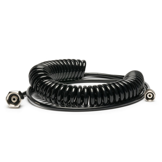 Iwata  Smart Jet coil hose with dual 1/8" fittings.
