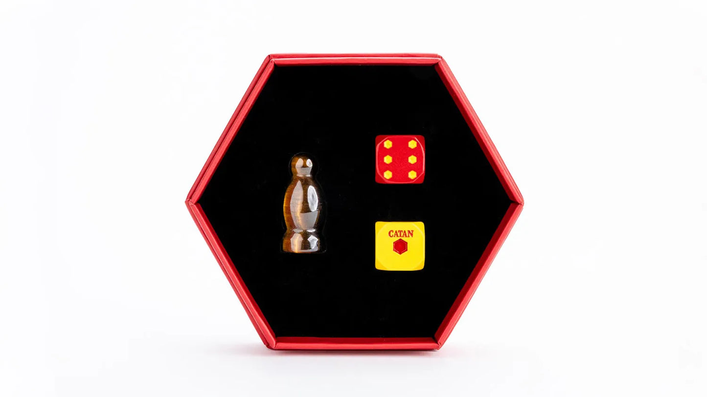 CATAN® Premium Robber & Metal Dice Set
