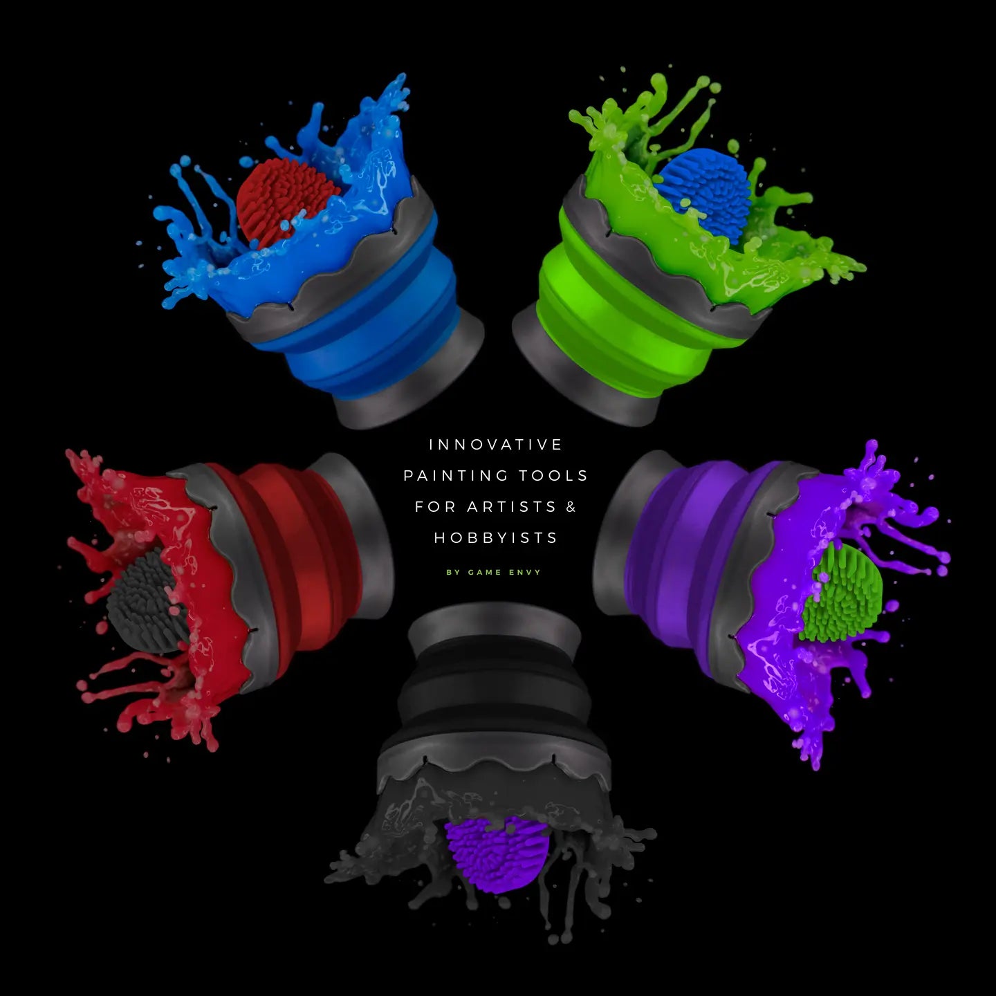 Game Envy Pop-Up Rinse Cup