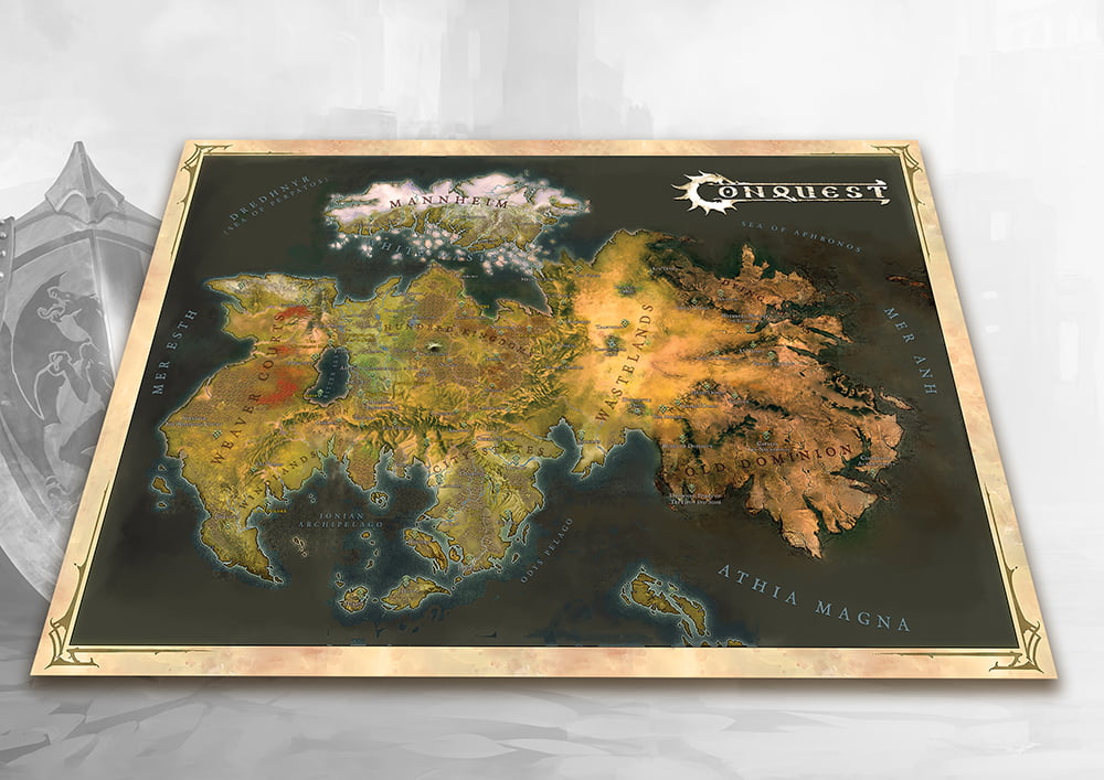 Conquest Cloth Map of Alektria