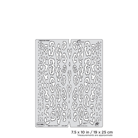 Artool Kustom FX Cheetah-Pimp Freehand Airbrush Template by Craig Fraser