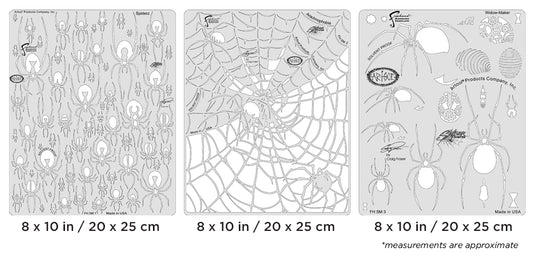 Artool  Spider Master Set Freehand Airbrush Template by Craig Fraser