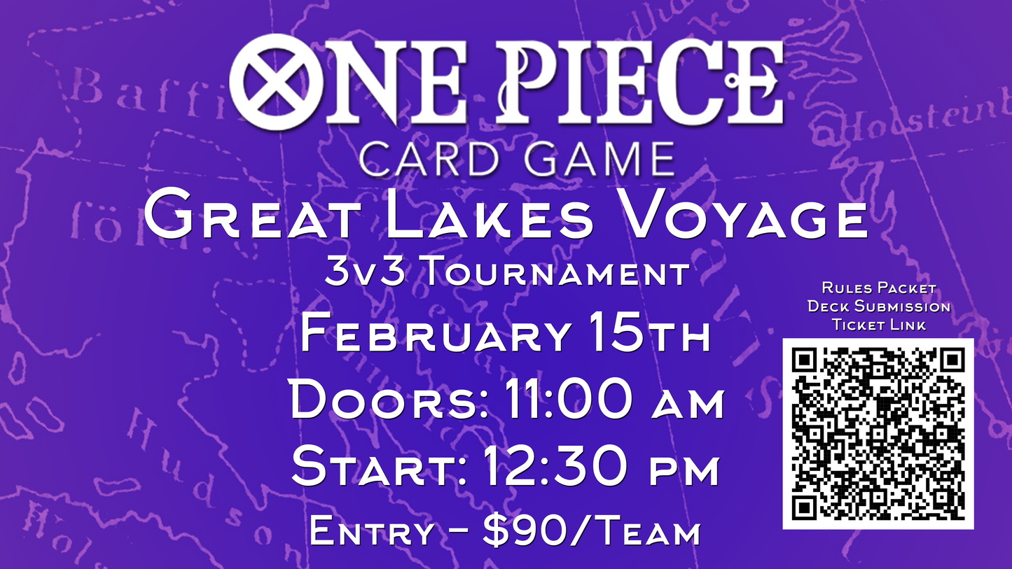 One Piece - Great Lakes Voyage - 3v3 Tournament