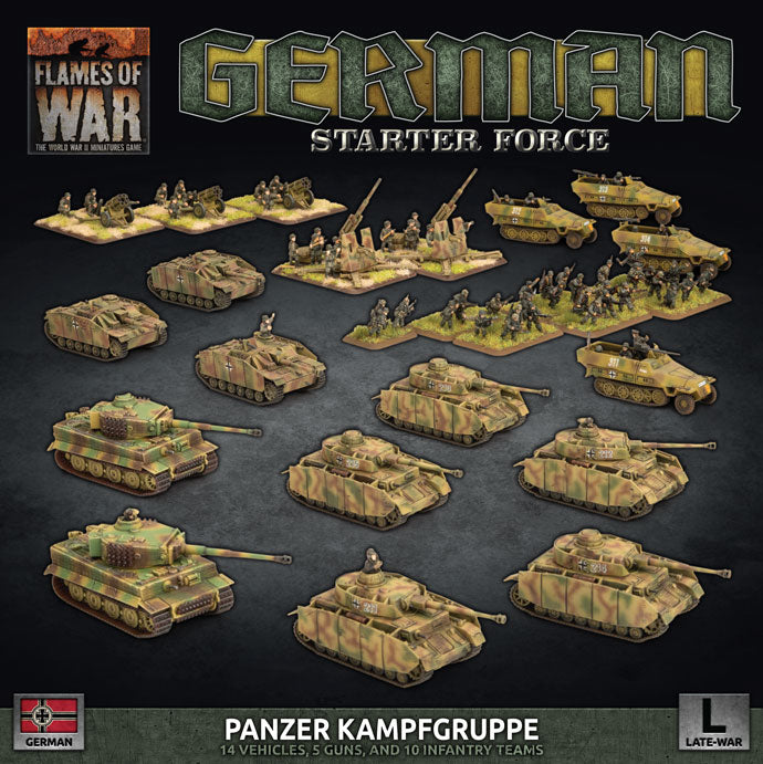 German Late War Panzer Kampfgruppe Army Deal