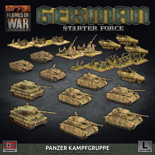 German Late War Panzer Kampfgruppe Army Deal