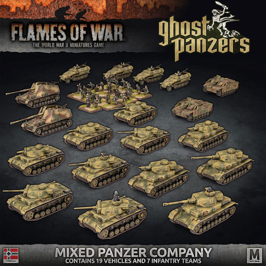 German Ghost Panzers Mixed Panzer Company Army Deal