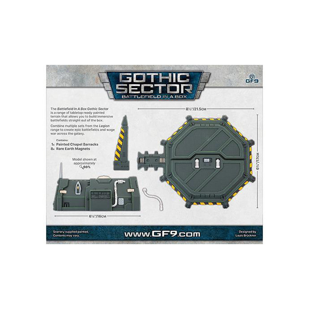 Gothic Sector: Legion Chapel Barracks