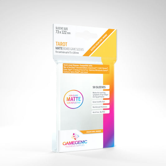 MATTE Sleeves: Tarot (Orange)