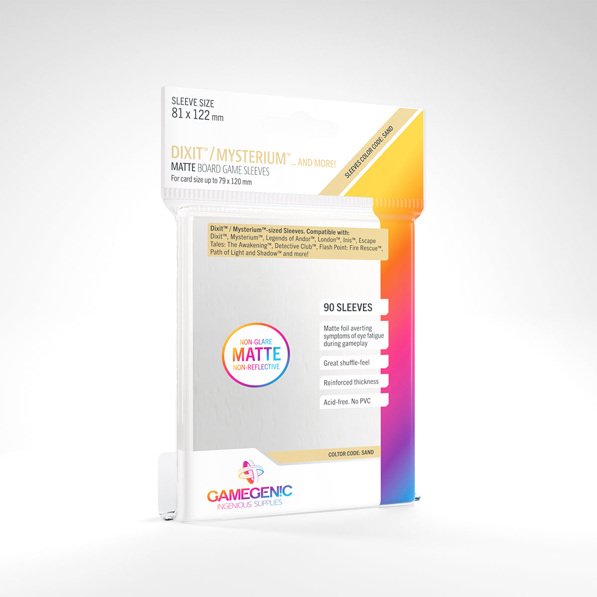 MATTE Sleeves: Dixit (Sand)