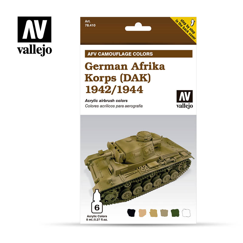 Vallejo: German Afrika Korps (DAK) 1942/1944