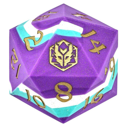 d20 55mm Chonk (Silicone): Celestial Gleam