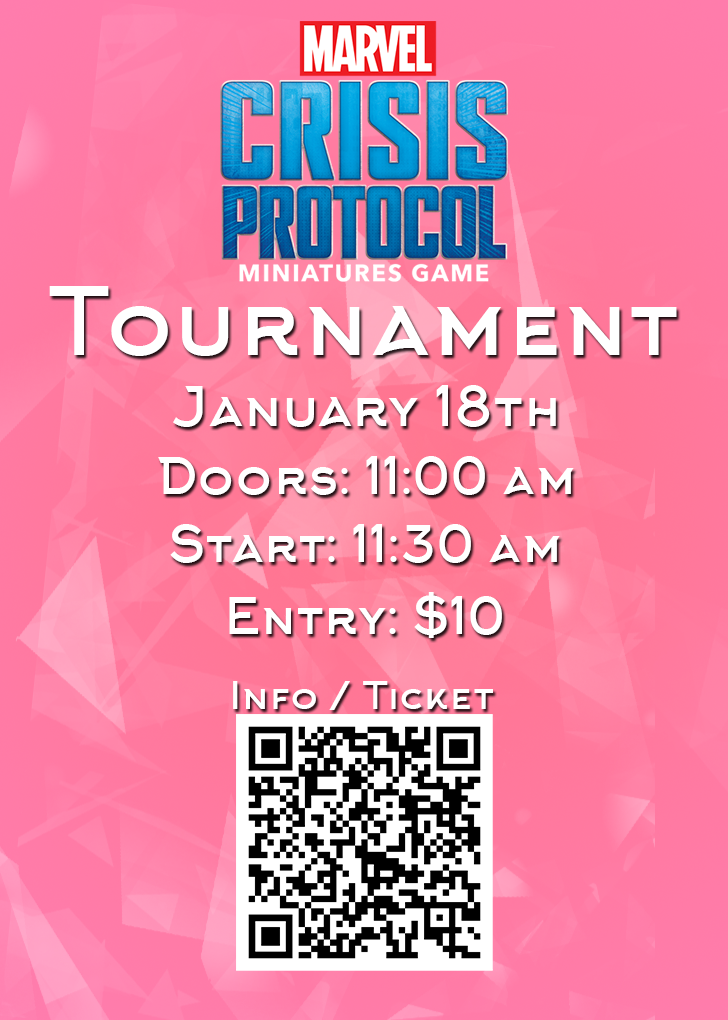 Marvel: Crisis Protocol - January Tournament