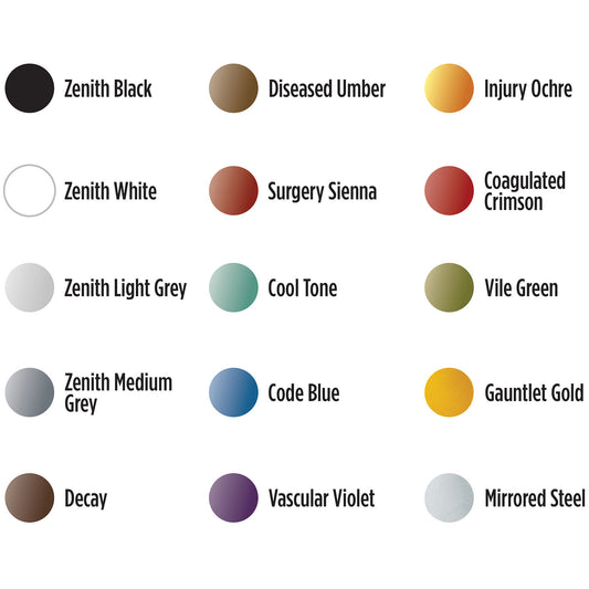 Medea NuWorlds Paint Heavy Metal Set