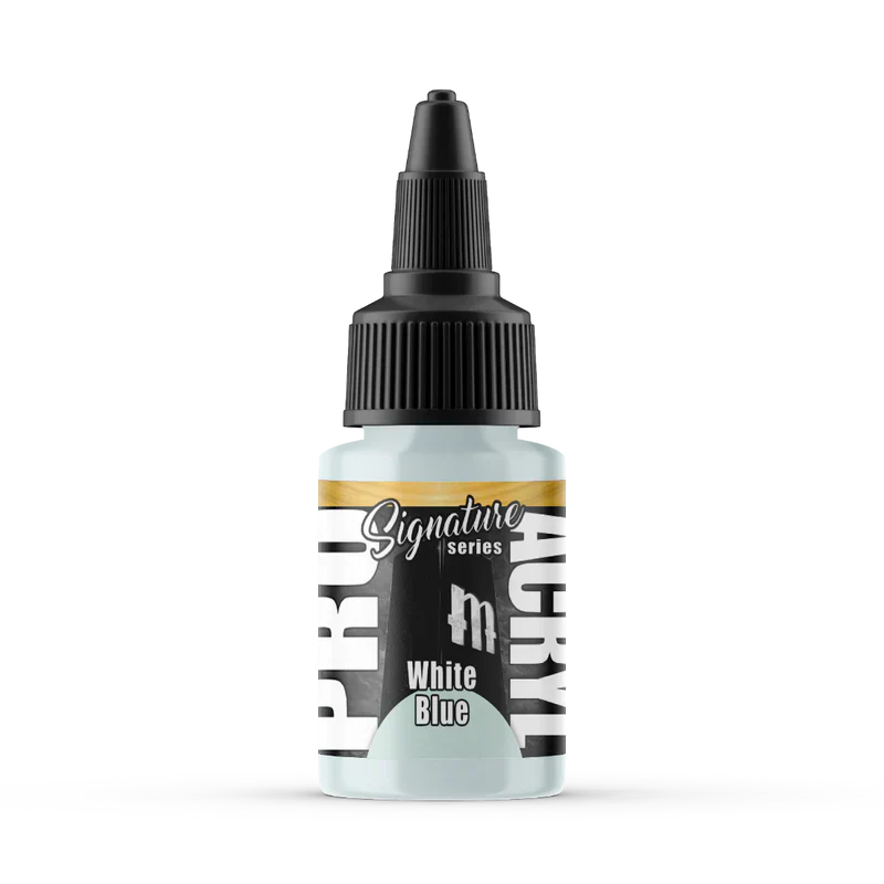 Pro Acryl Signature Series - Vince Venturella White Blue