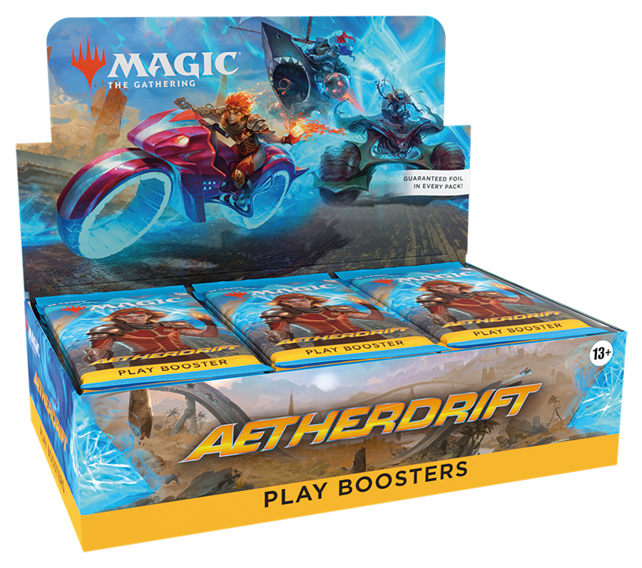 Aetherdrift Play Booster Display