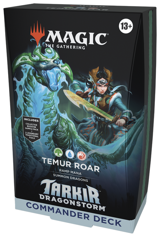 Tarkir Dragonstorm Commander Deck: Temur Roar