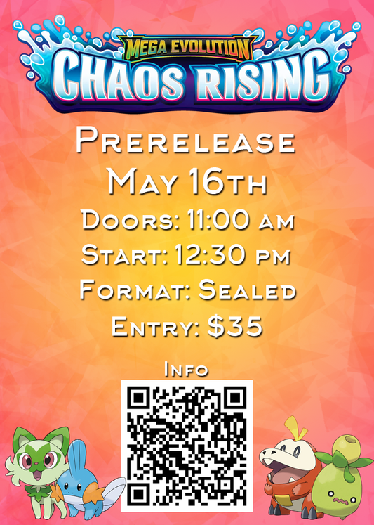Pokemon: Chaos Rising Prerelease
