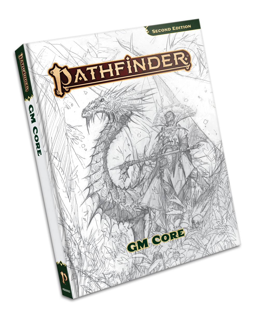 Pathfinder 2e: GM Core Sketch Cover