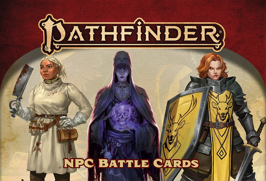 Pathfinder 2e: NPC Battle Cards